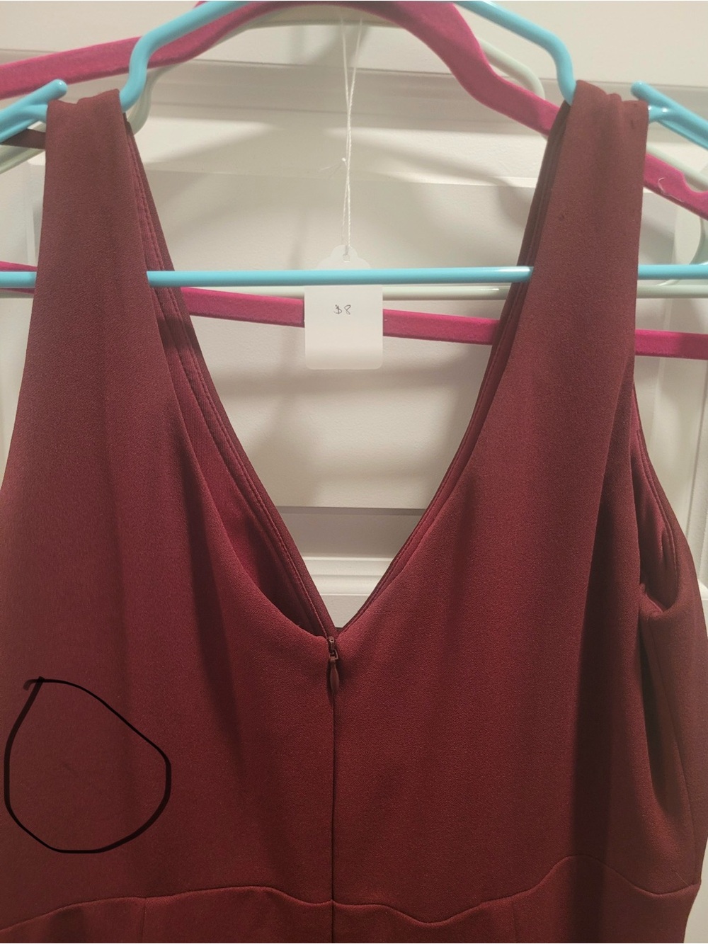 New! Betsy Adam Petite Candance High Low Dress - Picture 15 of 15